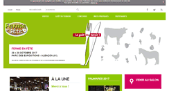 Desktop Screenshot of fermeenfete.fr